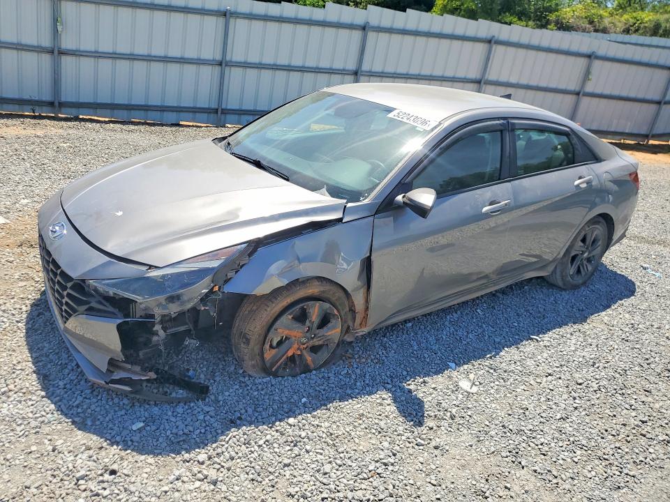 2021 Hyundai Elantra მანქანა იყიდება აუქციონზე, vin: KMHLM4AG7MU199319, აუქციონის ნომერი: 52243096