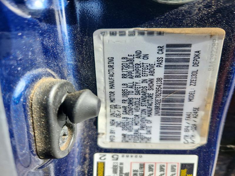 Продаж на аукціоні авто 2008 Toyota Corolla, vin: 1NXBR32E78Z954138, номер лоту: 51725726