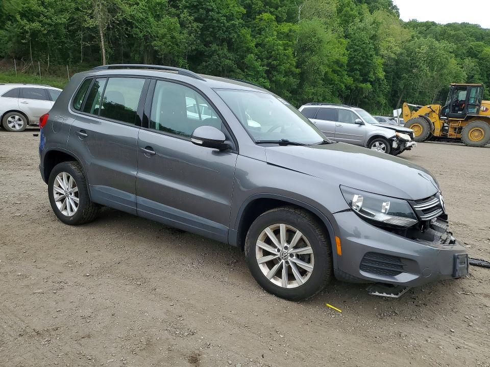 Aukcja sprzedaży 2018 Volkswagen Tiguan Limited, vin: WVGBV7AX9JK004399, numer aukcji: 53687576