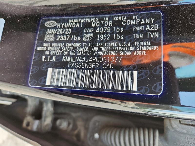 Aukcja sprzedaży 2023 Hyundai Elantra, vin: KMHLN4AJ4PU061377, numer aukcji: 53602956