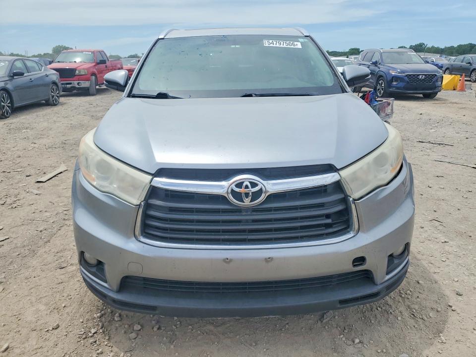 Aukcja sprzedaży 2014 Toyota Highlander, vin: 5TDKKRFH2ES025040, numer aukcji: 54797506