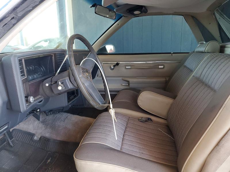 1984 Chev El Camino მანქანა იყიდება აუქციონზე, vin: 1GCCW80H4ER101173, აუქციონის ნომერი: 52196486