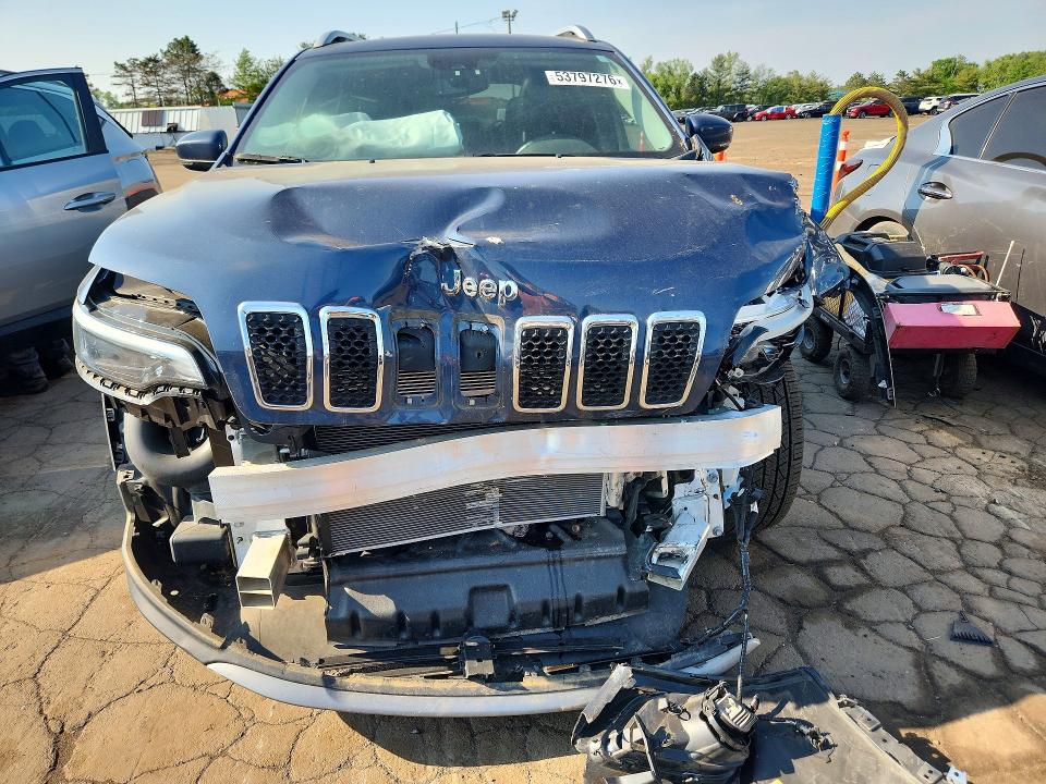 2021 Jeep Cherokee მანქანა იყიდება აუქციონზე, vin: 1C4PJMDXXMD206631, აუქციონის ნომერი: 53797276