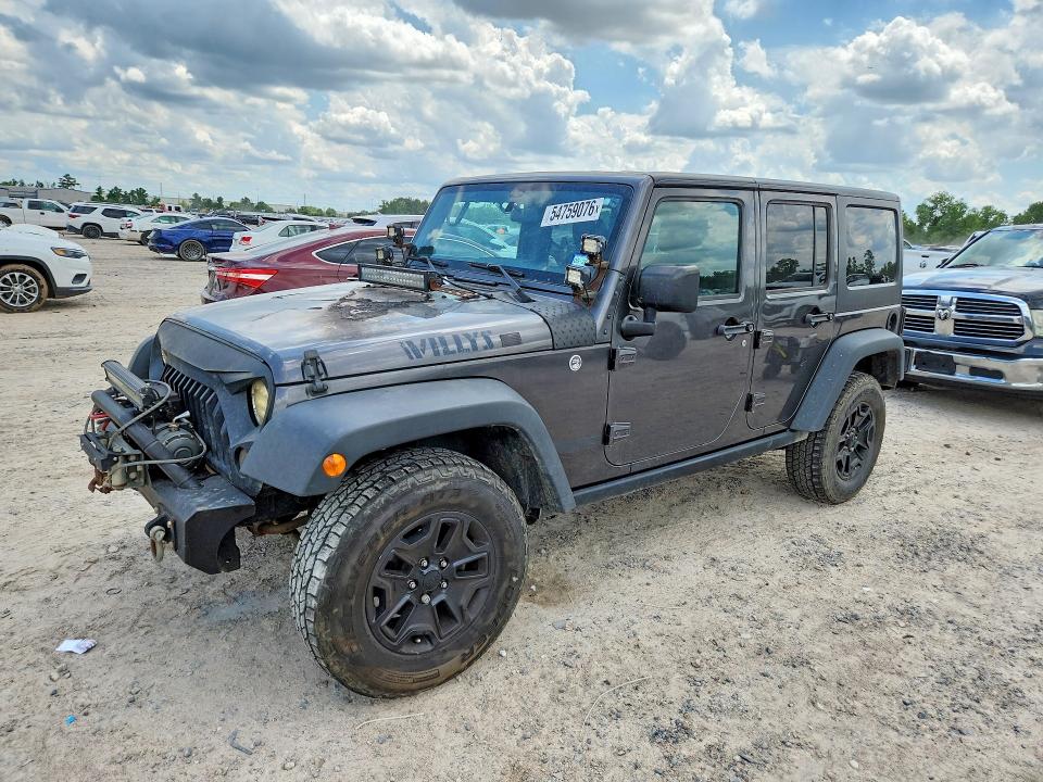 2017 Jeep Wrangler Unlimited მანქანა იყიდება აუქციონზე, vin: 1C4BJWDG8HL583783, აუქციონის ნომერი: 54759076