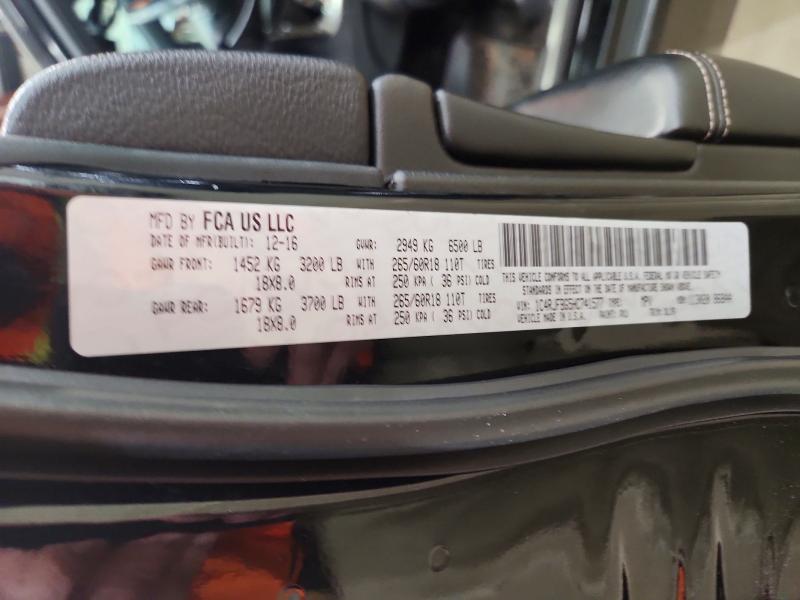 Продаж на аукціоні авто 2017 Jeep Grand Cherokee, vin: 1C4RJFBG5HC741577, номер лоту: 54411496
