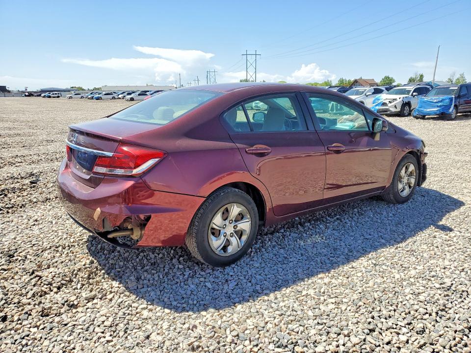 51704666 :رقم المزاد ، 19XFB2F56DE076984 vin ، 2013 Honda Civic مزاد بيع