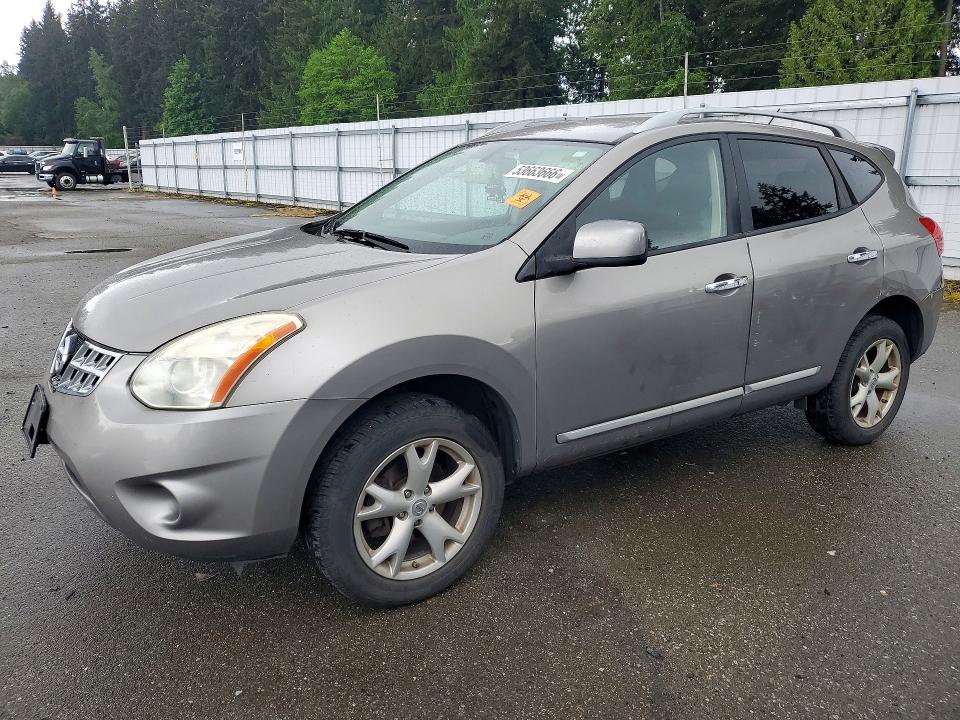 53663666 :رقم المزاد ، JN8AS5MV9BW276425 vin ، 2011 Nissan Rogue مزاد بيع