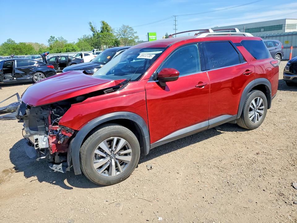 55412736 :رقم المزاد ، 5N1DR3CC8RC204454 vin ، 2024 Nissan Pathfinder مزاد بيع
