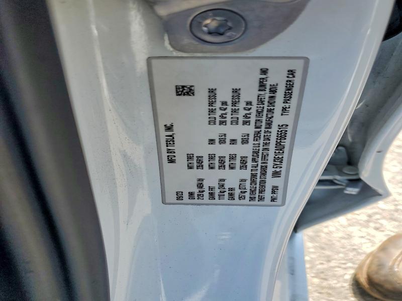 Продажа на аукционе авто 2023 Tesla Model 3, vin: 5YJ3E1EA0PF665515, номер лота: 53452876