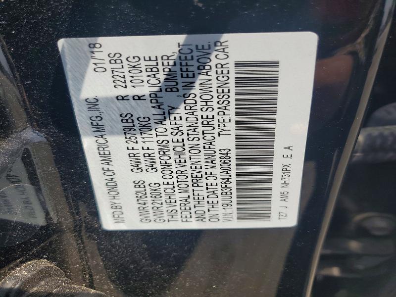 Aukcja sprzedaży 2018 Acura Tlx, vin: 19UUB3F64JA006843, numer aukcji: 55307796