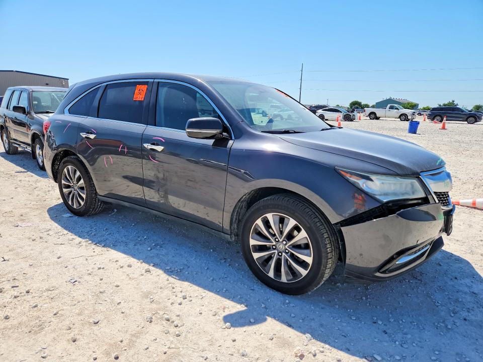 Продаж на аукціоні авто 2016 Acura Mdx, vin: 5FRYD3H40GB016869, номер лоту: 52746236