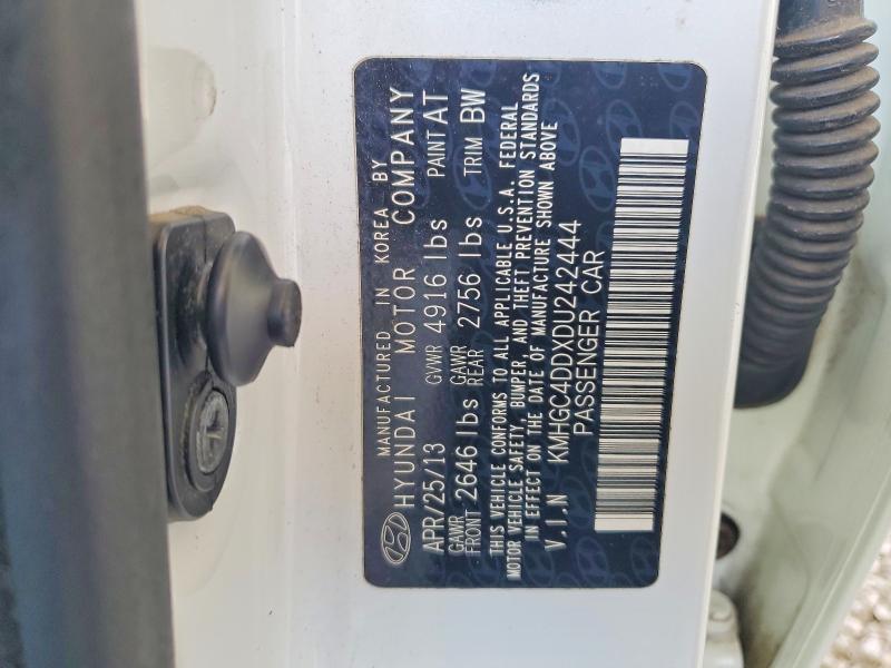 Продаж на аукціоні авто 2013 Hyundai Genesis, vin: KMHGC4DDXDU242444, номер лоту: 53477666