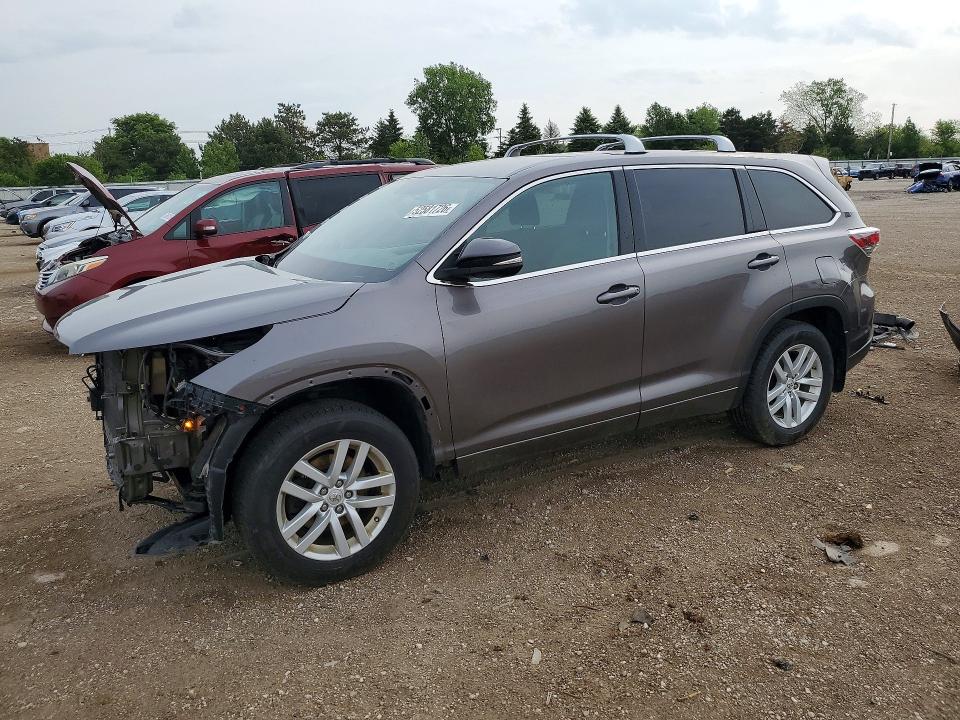 Продаж на аукціоні авто 2014 Toyota Highlander, vin: 5TDBKRFH1ES025742, номер лоту: 52581726