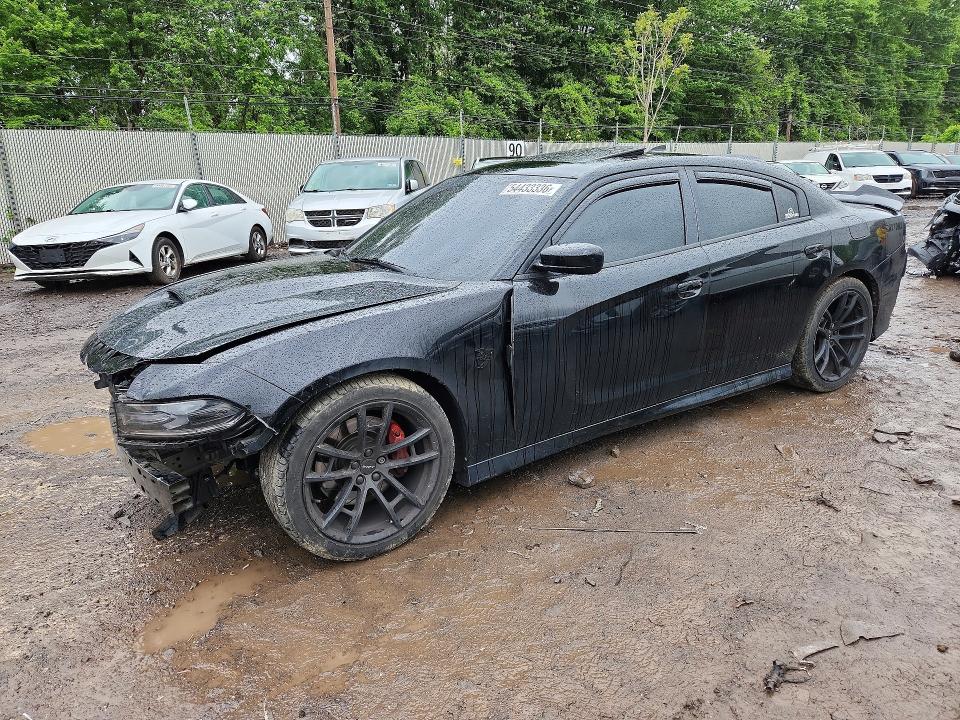 54433336 :رقم المزاد ، 2C3CDXGJ8KH519423 vin ، 2019 Dodge Charger مزاد بيع
