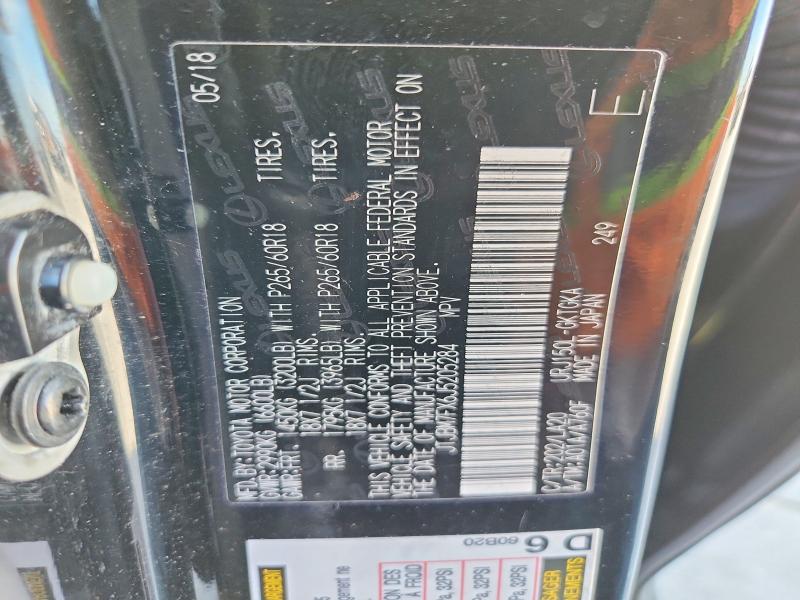 52205786 :رقم المزاد ، JTJBM7FX6J5205284 vin ، 2018 Lexus Gx مزاد بيع