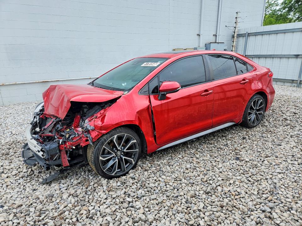 51701546 :رقم المزاد ، JTDP4MCE8MJ064871 vin ، 2021 Toyota Corolla مزاد بيع