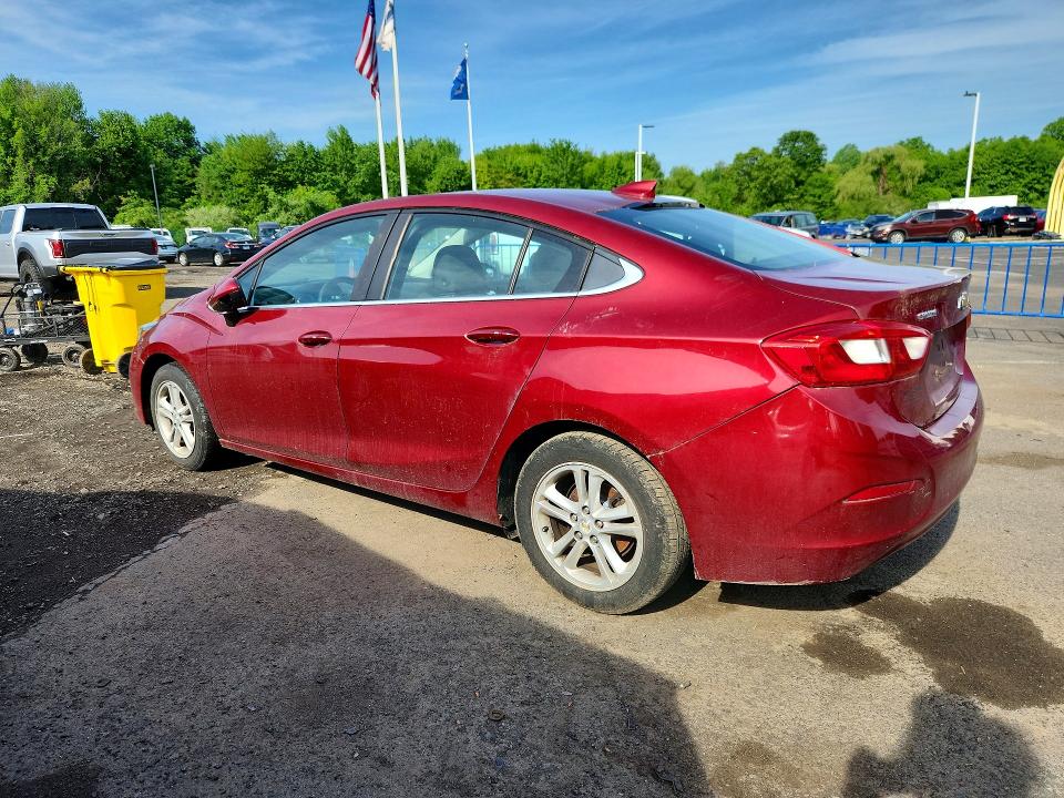 2017 Chevrolet Cruze მანქანა იყიდება აუქციონზე, vin: 1G1BE5SM3H7134164, აუქციონის ნომერი: 53999106