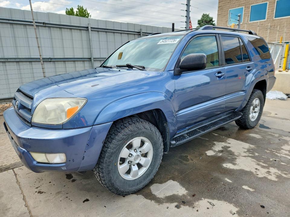 Aukcja sprzedaży 2004 Toyota 4runner, vin: JTEBU14R340023706, numer aukcji: 54527726