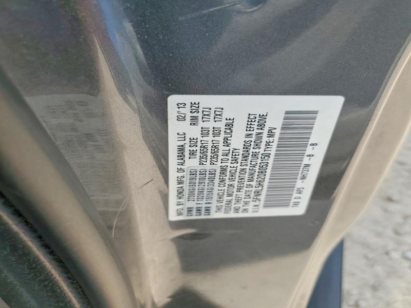 Продаж на аукціоні авто 2013 Honda Odyssey, vin: 5FNRL5H62DB053150, номер лоту: 55318886
