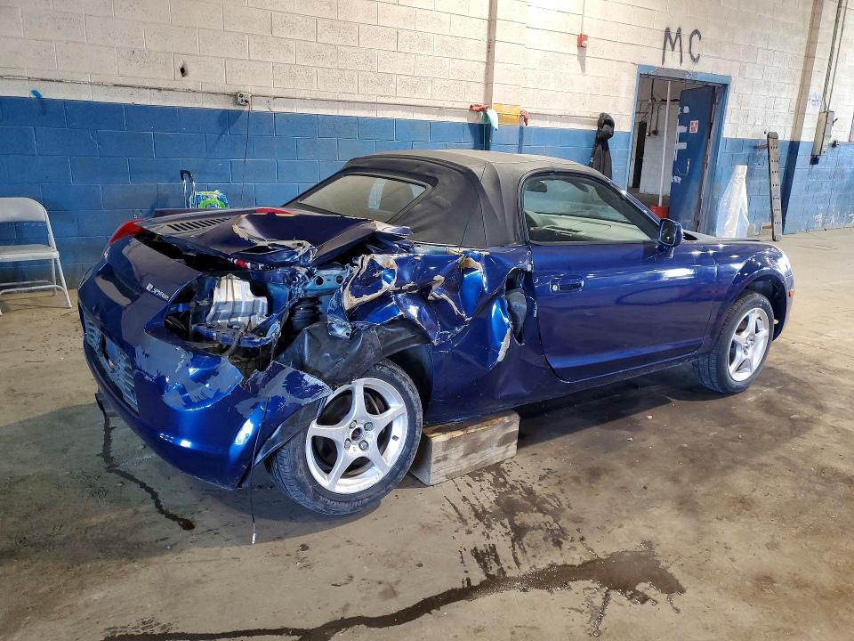 51611066 :رقم المزاد ، JTDFR320110026669 vin ، 2001 Toyota Mr2 مزاد بيع