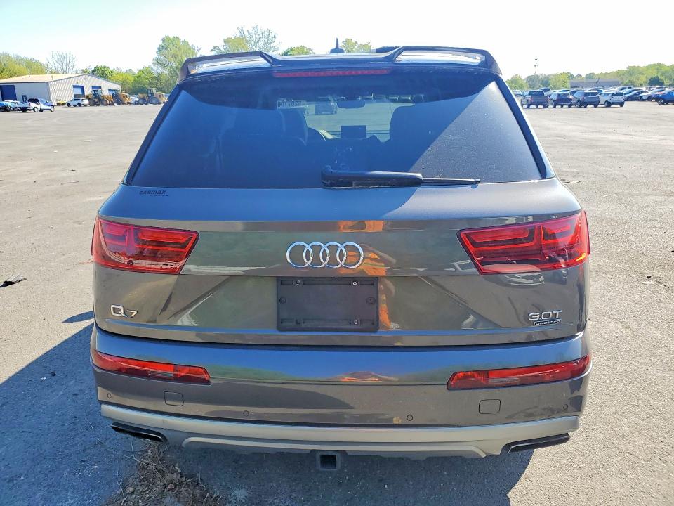 2018 Audi Q7 მანქანა იყიდება აუქციონზე, vin: WA1VAAF76JD034395, აუქციონის ნომერი: 52077966