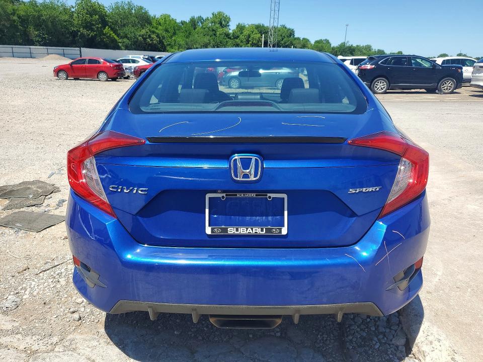 52381496 :رقم المزاد ، 2HGFC2F80LH548737 vin ، 2020 Honda Civic مزاد بيع