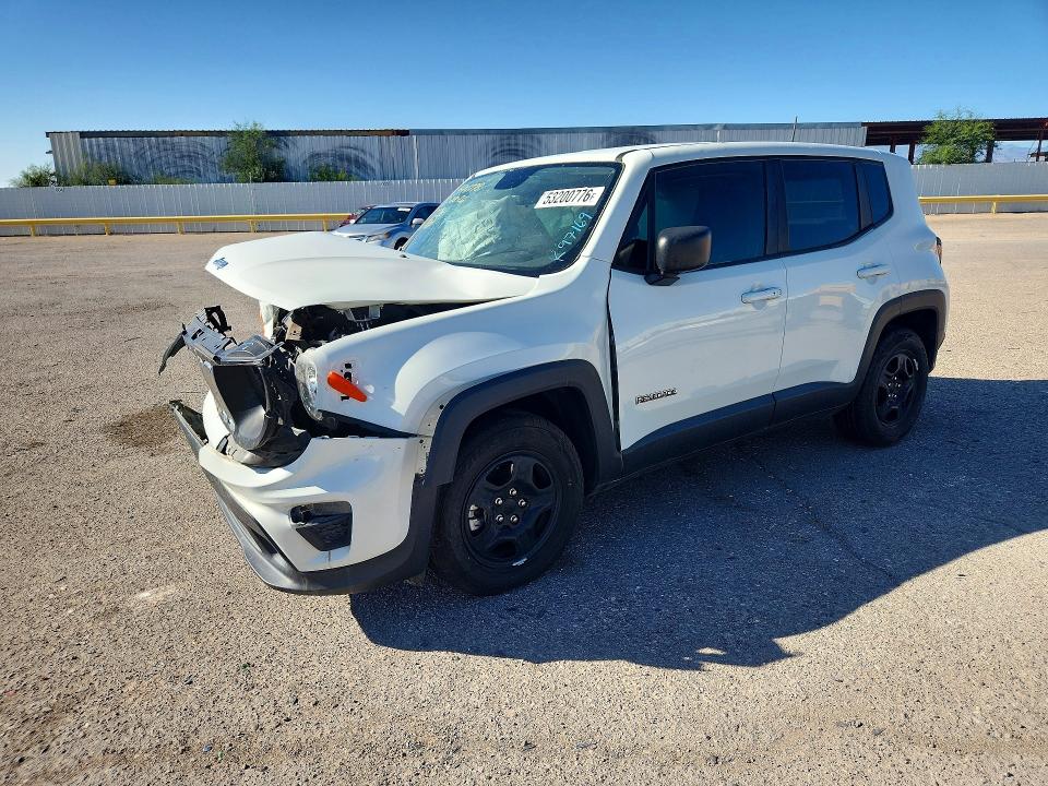 53200776 :رقم المزاد ، ZACNJAAB3LPK97169 vin ، 2020 Jeep Renegade مزاد بيع