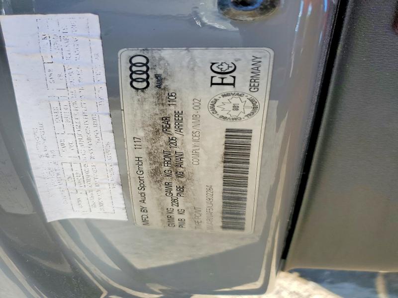 52938326 :رقم المزاد ، WUARWAF5XJA902264 vin ، 2018 Audi Rs5 مزاد بيع