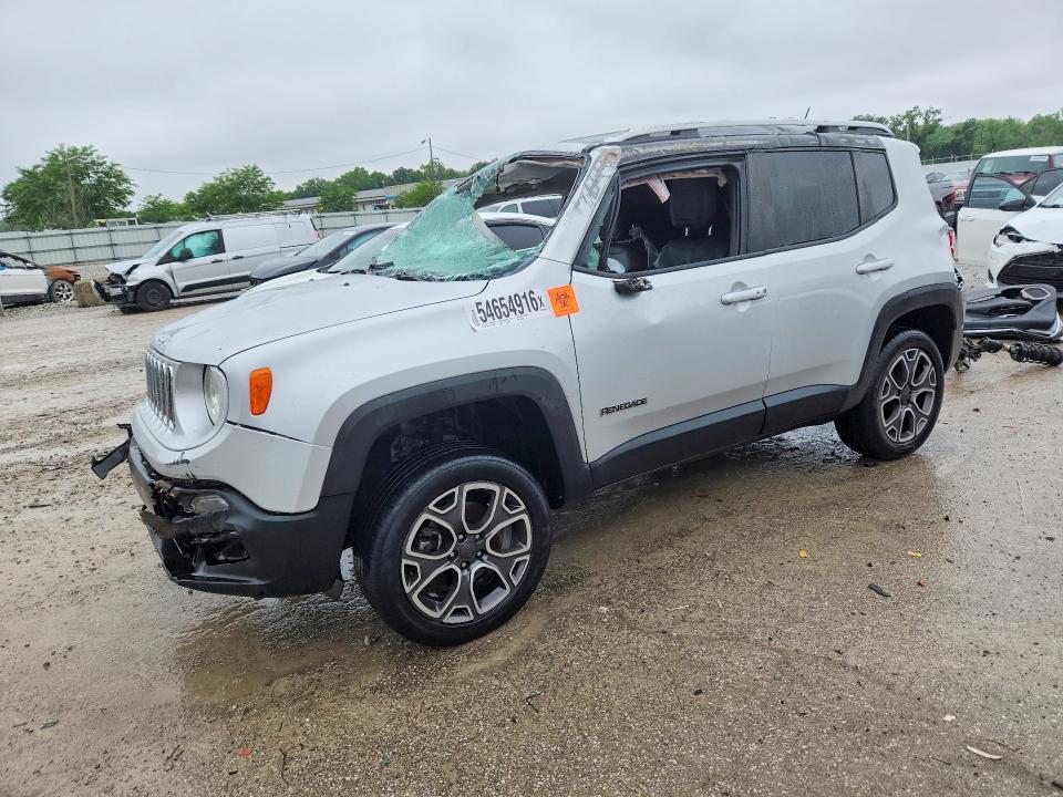 Продаж на аукціоні авто 2016 Jeep Renegade, vin: ZACCJBDT9GPC86865, номер лоту: 54654916