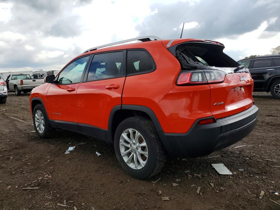 Продаж на аукціоні авто 2021 Jeep Cherokee, vin: 1C4PJMCBXMD165973, номер лоту: 51273026