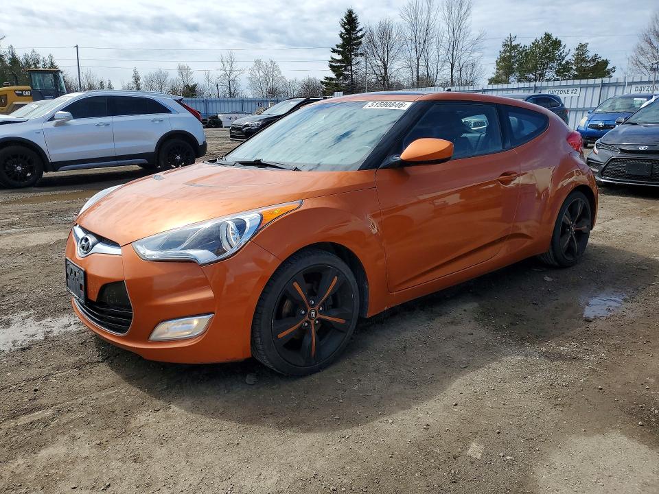 Продажа на аукционе авто 2012 Hyundai Veloster, vin: KMHTC6AD8CU072632, номер лота: 51590846