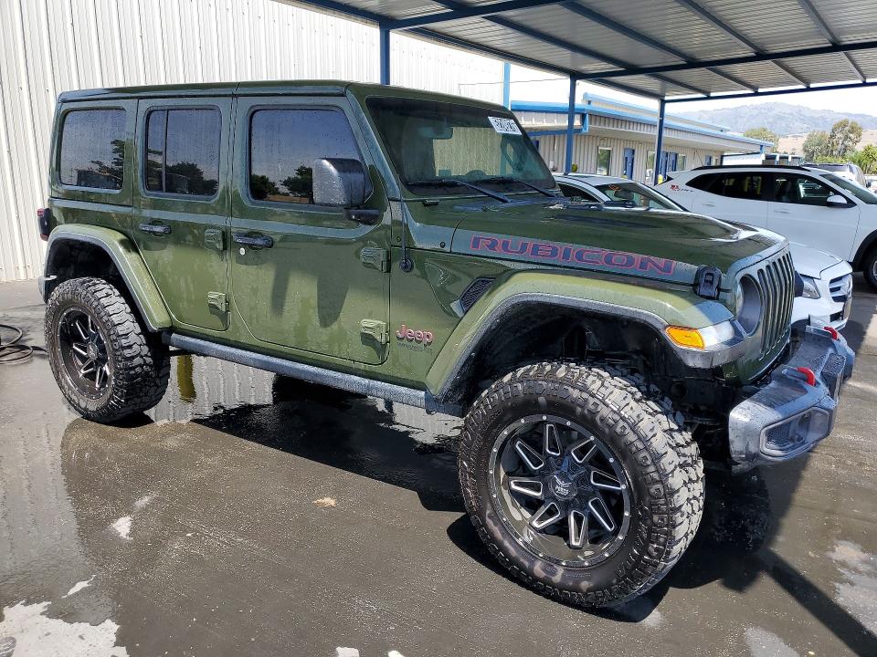 52249276 :رقم المزاد ، 1C4HJXFN7MW744466 vin ، 2021 Jeep Wrangler Unlimited مزاد بيع