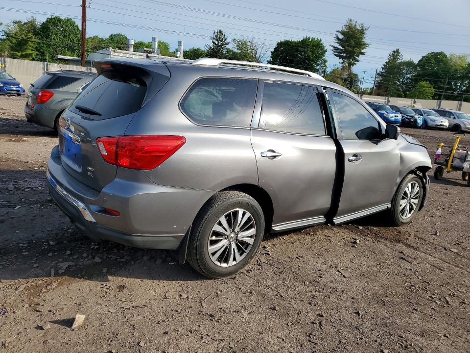 Продажа на аукционе авто 2017 Nissan Pathfinder, vin: 5N1DR2MM3HC642380, номер лота: 52343936