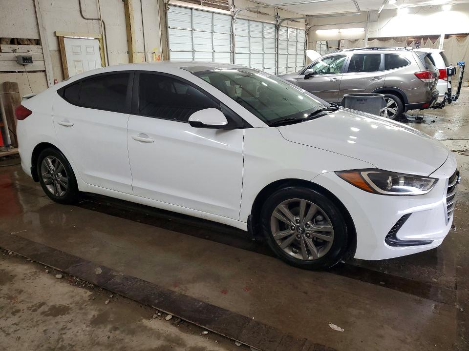 2018 Hyundai Elantra მანქანა იყიდება აუქციონზე, vin: 5NPD84LF5JH343845, აუქციონის ნომერი: 51839266