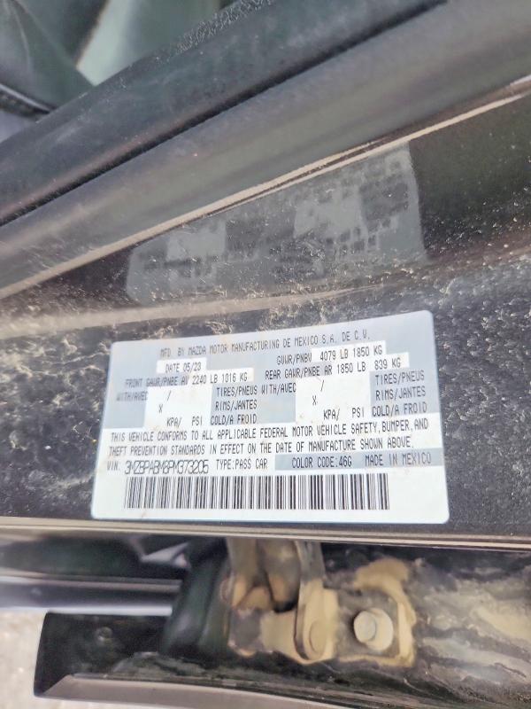Продажа на аукционе авто 2023 Mazda 3, vin: 3MZBPABM8PM373205, номер лота: 52060766