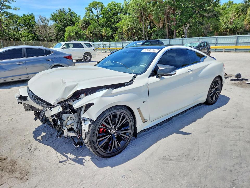 52741266 :رقم المزاد ، JN1EV7EL1LM380260 vin ، 2020 Infiniti Q60 مزاد بيع