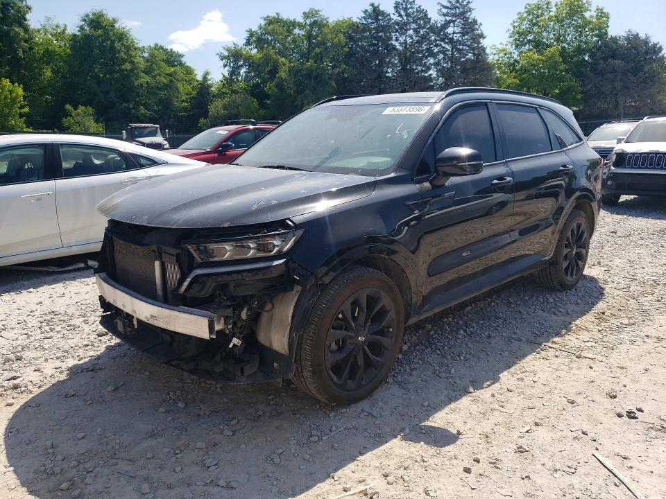 2021 Kia Sorento მანქანა იყიდება აუქციონზე, vin: 5XYRK4LF8MG013927, აუქციონის ნომერი: 53573596