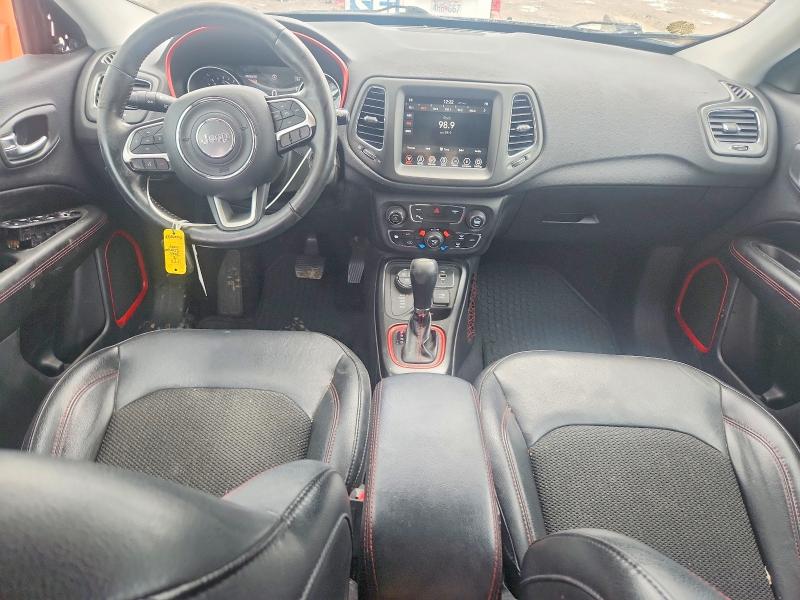 2018 Jeep Compass მანქანა იყიდება აუქციონზე, vin: 3C4NJDDB1JT454994, აუქციონის ნომერი: 55587366