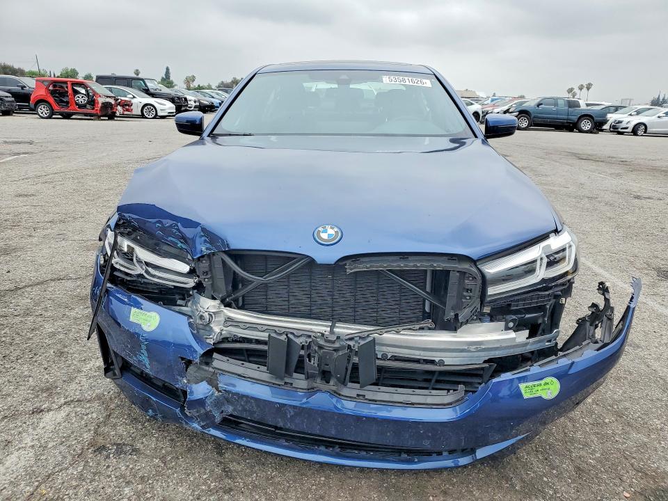 2023 Bmw 530e მანქანა იყიდება აუქციონზე, vin: WBA13AG07PCM20769, აუქციონის ნომერი: 53581626