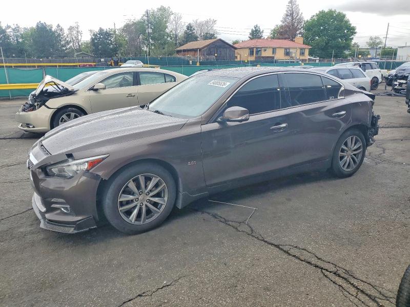 2017 Infiniti Q50 მანქანა იყიდება აუქციონზე, vin: JN1EV7AR6HM840580, აუქციონის ნომერი: 54005526