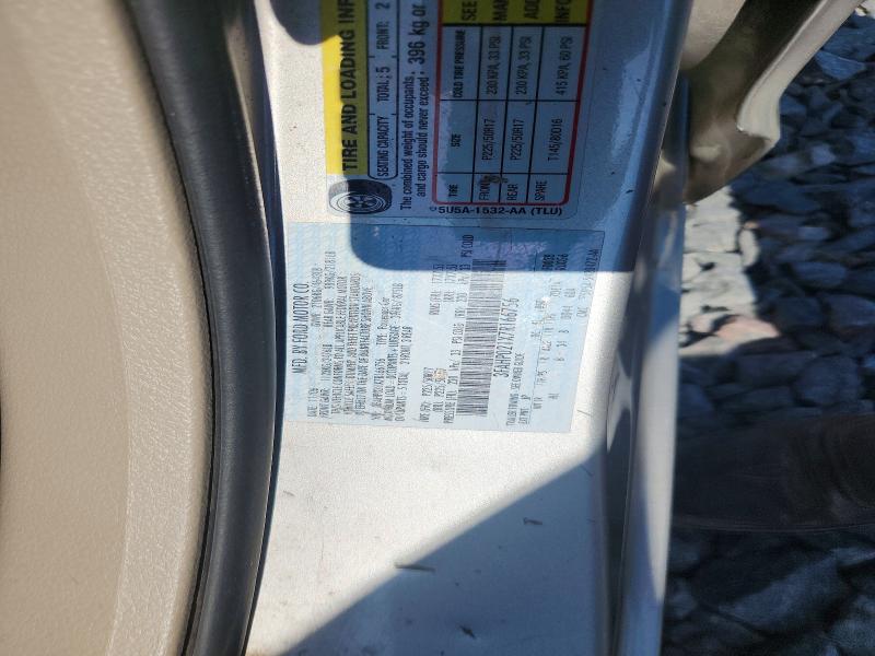 54820776 :رقم المزاد ، 3FAHP021X7R166756 vin ، 2007 Ford Fusion مزاد بيع