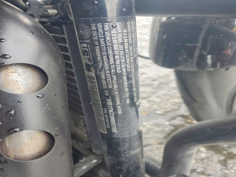 Aukcja sprzedaży 2022 Harley-davidson Fxlrs, vin: 1HD1YWZ28NB037098, numer aukcji: 52242876