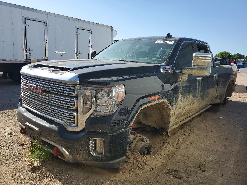 74902215 :رقم المزاد ، 1GT49REY8NF331455 vin ، 2022 Gmc Sierra K2500 Denali مزاد بيع