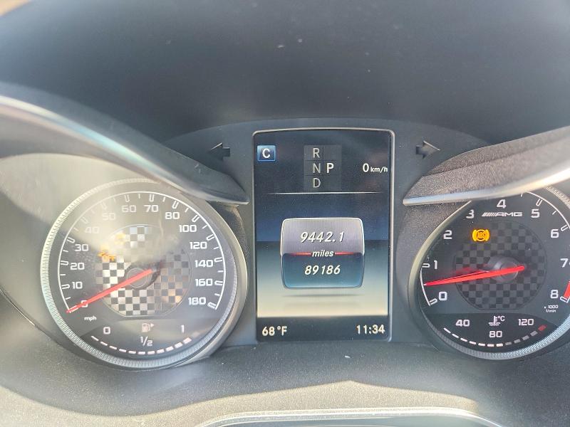 2017 Mercedes-benz C მანქანა იყიდება აუქციონზე, vin: WDDWJ6EB7HF457374, აუქციონის ნომერი: 53040276
