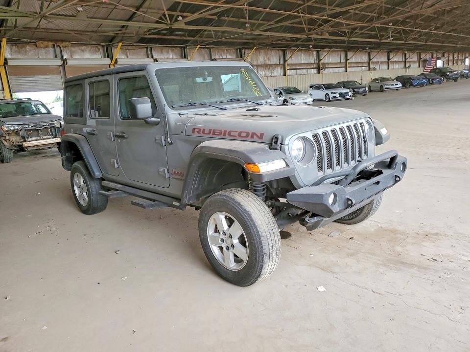 52191036 :رقم المزاد ، 1C4HJXFN1MW610083 vin ، 2021 Jeep Wrangler Unlimited مزاد بيع