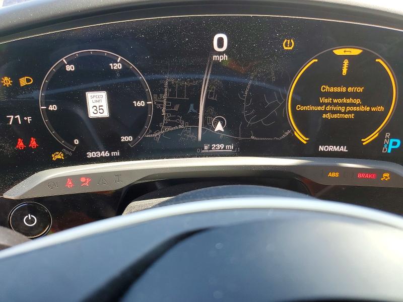 2022 Porsche Taycan მანქანა იყიდება აუქციონზე, vin: WP0AB2Y16NSA44459, აუქციონის ნომერი: 52271106