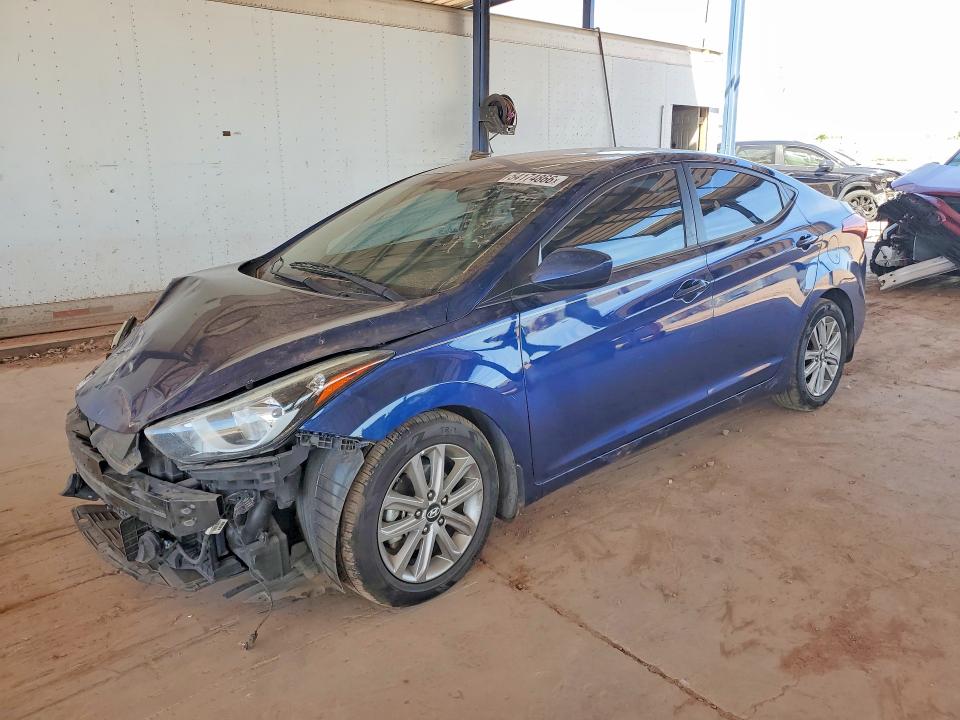 2015 Hyundai Elantra მანქანა იყიდება აუქციონზე, vin: 5NPDH4AE1FH635848, აუქციონის ნომერი: 54174866