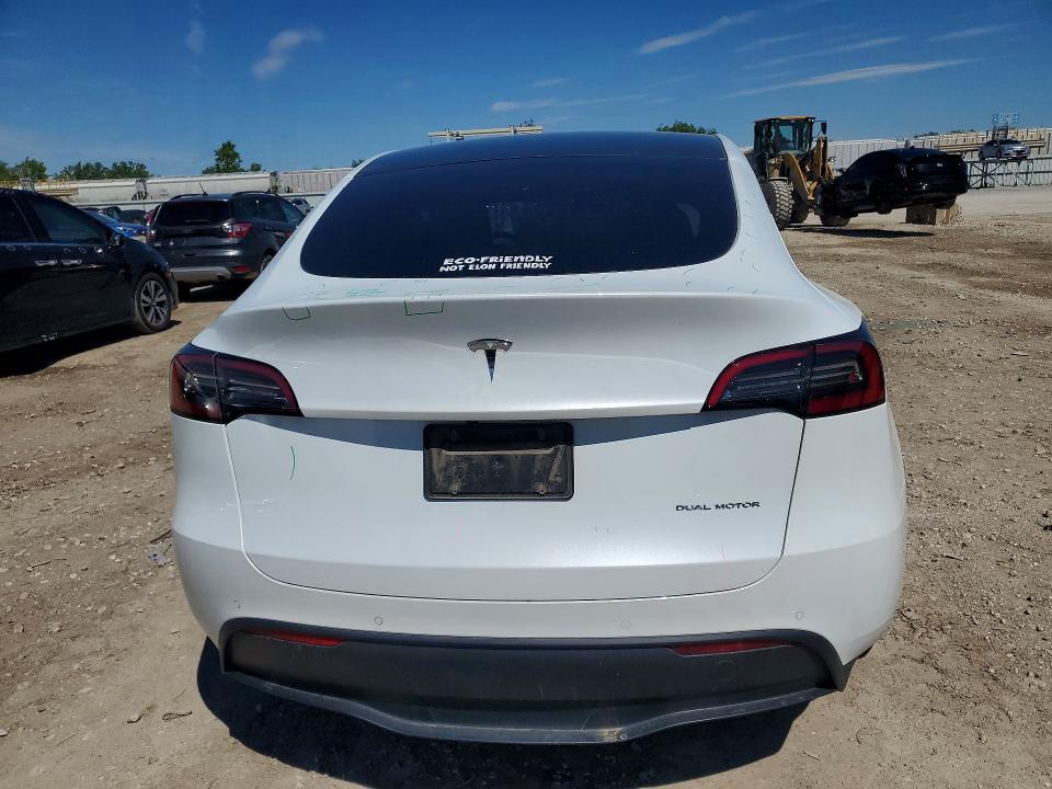 Продажа на аукционе авто 2022 Tesla Model Y, vin: 7SAYGDEE6NA016593, номер лота: 52584896