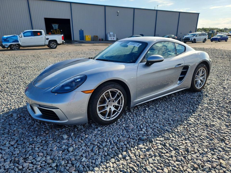 2024 Porsche Cayman მანქანა იყიდება აუქციონზე, vin: WP0AA2A80RK255878, აუქციონის ნომერი: 53332116