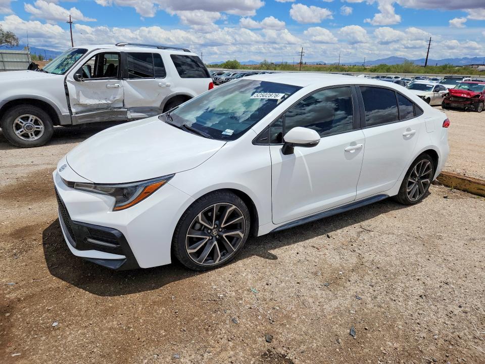 Продажа на аукционе авто 2020 Toyota Corolla, vin: 5YFS4RCE0LP023779, номер лота: 52502876